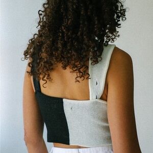 Pastiche Black and White Lily Lilly Top